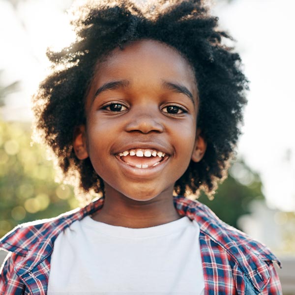 laughing young boy